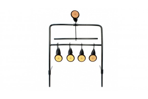 Cible de tir 5 objectifs pour 22 LR