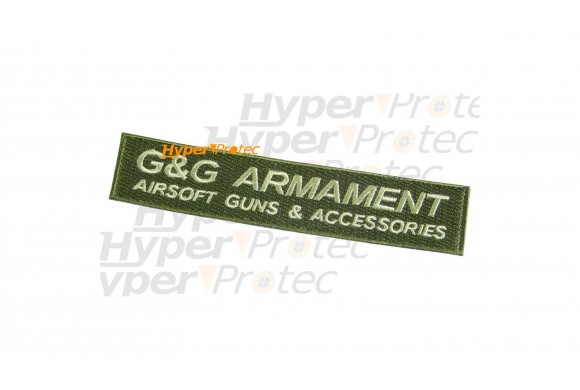 Ecusson badge pour différencier les teams - G&G long vert