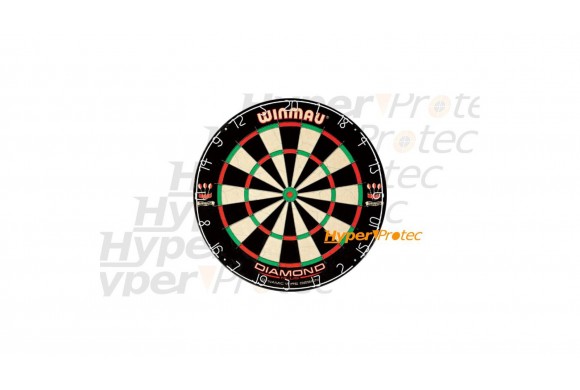 Cible Darts Diamond Plus 45 cm pour jouer aux fléchettes - Winmau
