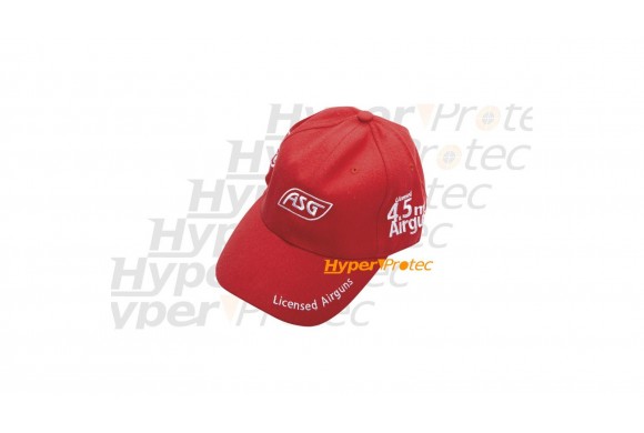 Casquette ASG Licensed 4.5 mm Airguns - Rouge