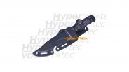 Poignard en plastique souple noire pour airsoft