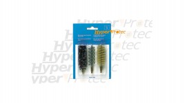 3 brosses de nettoyage pour calibre 14 mm