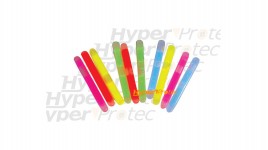 Lot de 10 micro bâtons lumineux multi couleurs