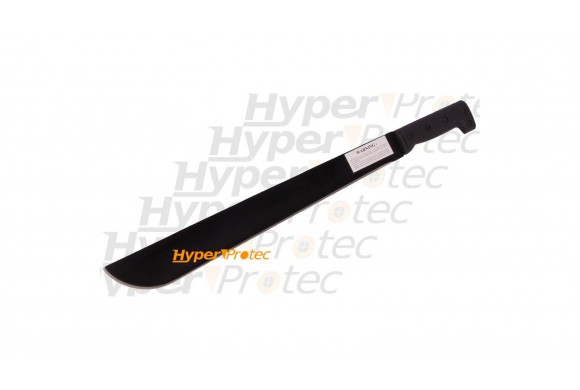 Machette lame lisse 57 cm avec étui vert