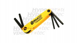 Set pliable de 9 clefs Allen Bondhus norme US