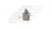 Mini flasque de 30 ml version porte clef en acier inoxydable