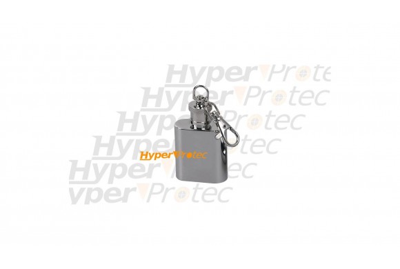 Mini flasque de 30 ml version porte clef en acier inoxydable