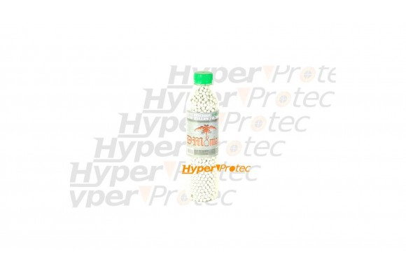 2500 billes blanches 0.30g haute précision Dmoniac 6 mm airsoft