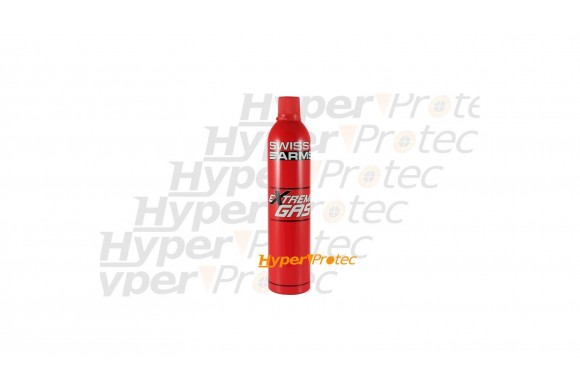 Bouteille Extrême gaz Swiss Arms pour réplique airsoft - 600 ml