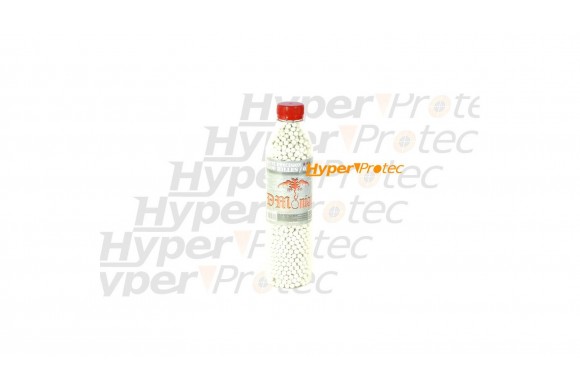 2500 billes blanches 0.25g haute précision Dmoniac 6 mm airsoft