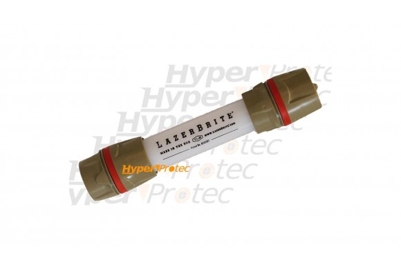 Bâton de lumière double couleur rouge submersible Lazerbrite