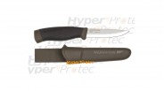 Poignard Morakniv carbone heavy duty vert avec étui