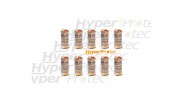 Boite de 10 cartouches Fun pizz 12 50 au poivre naturel