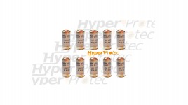 Boite de 10 cartouches Fun pizz 12 50 au poivre naturel