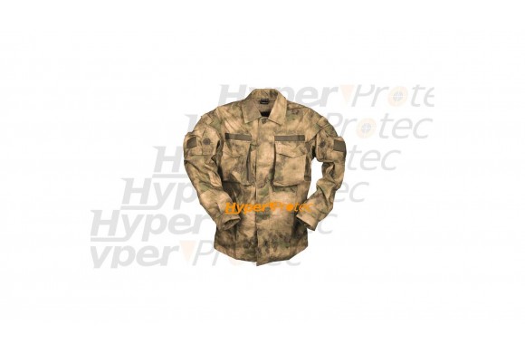 Veste chemise militaire Mil-tacs Commando camouflage