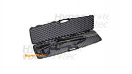 Mallette noire rigide pour fusil et carabine - 110 cm