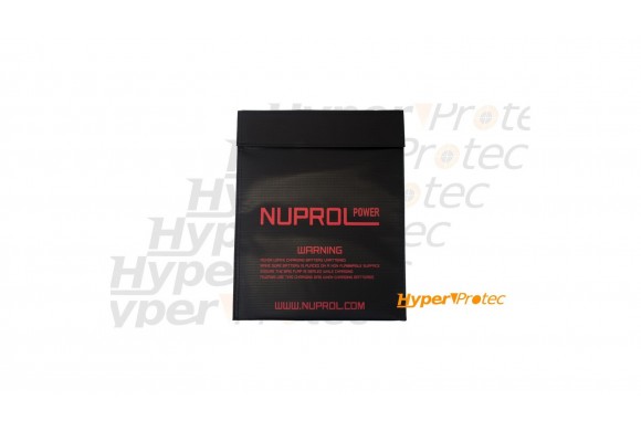Sac à batterie Lipo NP noir