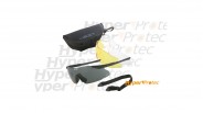 Lunettes de protection ESS ICE3 noire + 3 jeux de verres HD