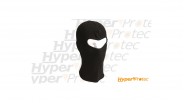 Cagoule Hood ouverte fine nervurée noire