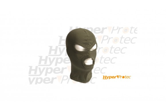 Cagoule Balaclava fine 3 trous Olive