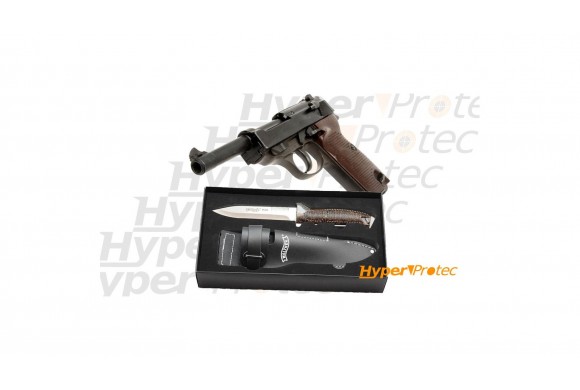 Poignard de combat Walther P38 avec fourreau 