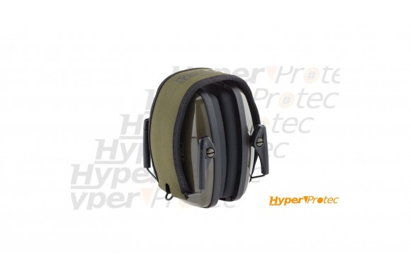 Casque de protection pliant Bilsom LOF olive - stand de tir