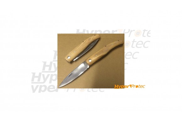 Couteau pliant Cimes manche manufacture - 8.5cm