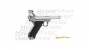 Pistolet airsoft WE P08 agrenté Gaz GBB - cal 6mm bbs