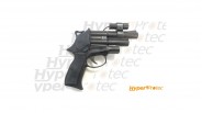 Pistolet de défense avec laser rouge et tir de balles caoutchouc GC54 DA