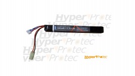 Batterie rechargeable airsoft Li-po 1 bloc 1500mAh - 11.1V